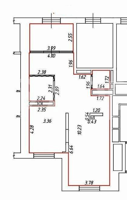 Продам коммерческое помещение 80 м. в новом доме фото