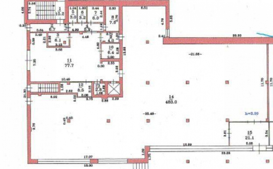 Сдаётся 1 этаж в ТЦ на 1 линии, 638 кв.м фото
