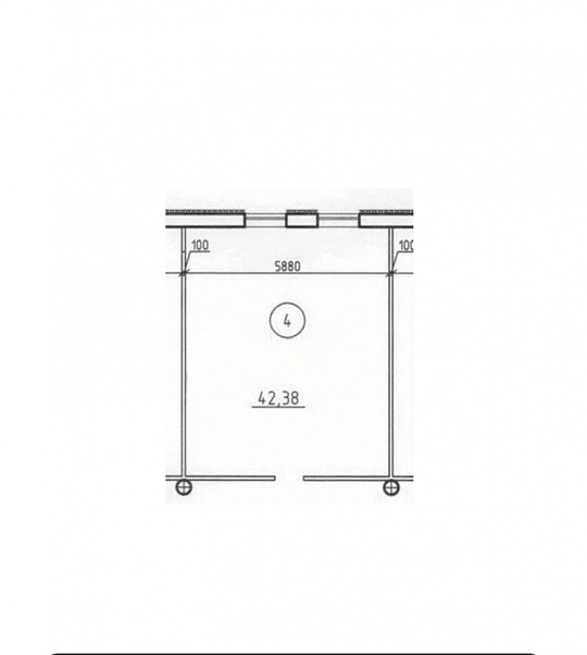 Офис 43 м² фото
