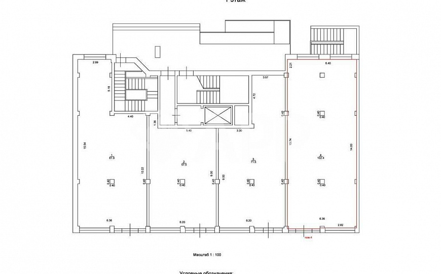 Сдаю помещение в ЖК Красина 93,7 м² фото