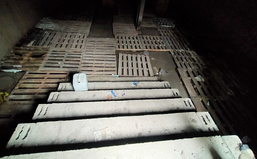 Тёплое помещение на первой линии. фото