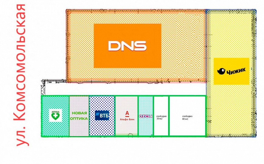 Продажа здания с арендаторами г.Тогчучин, 1 440 м² фото