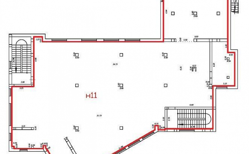 Офисное помещение на первой линии, 492 м² фото
