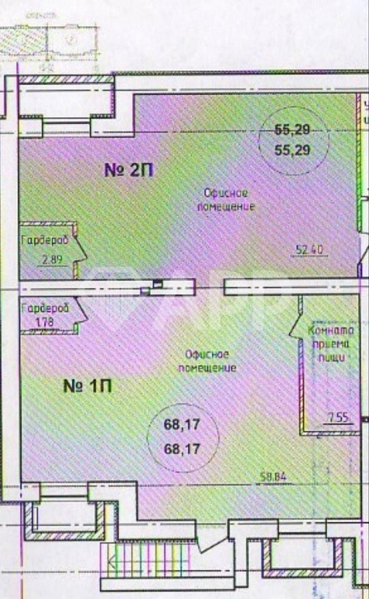 1 линия/Жилой массив/Услуги/Торговля, 122 м² фото
