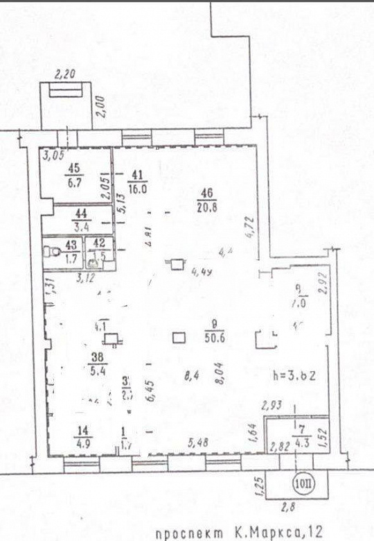 Свободного назначения/Высокий трафик/Голубой огонёк/136м² фото