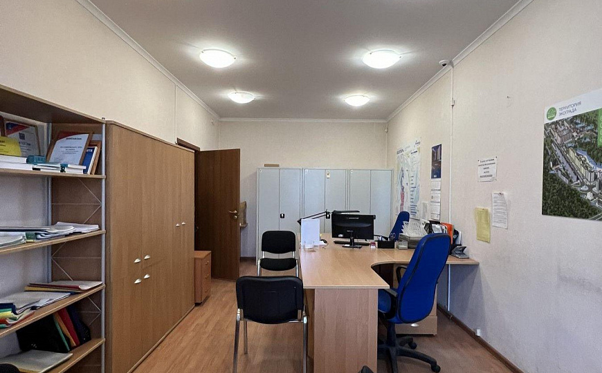 Офис 127 м² с кабинетной нарезкой  фото