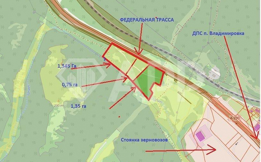 Продаю земельный участок, 3,45 гектар фото