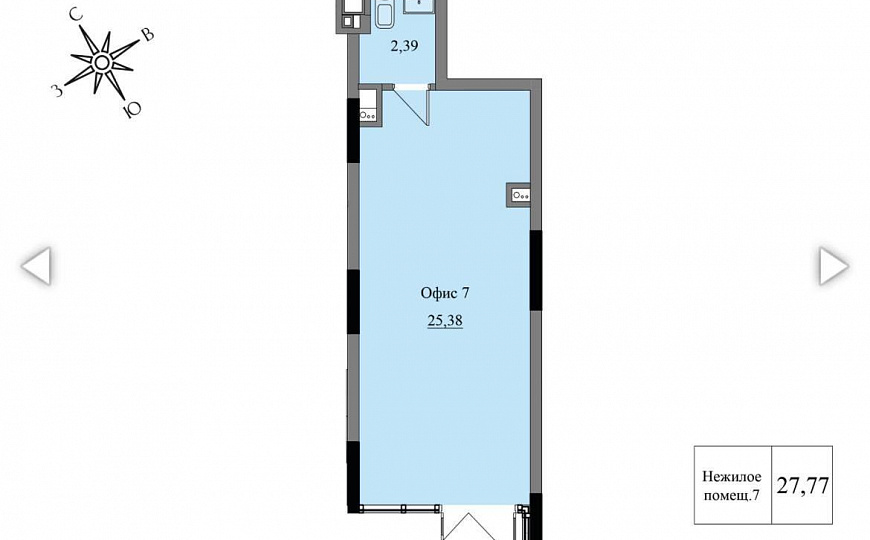 Продам коммерческие помещения в новом ЖК «Краски леса» от 27м² фото