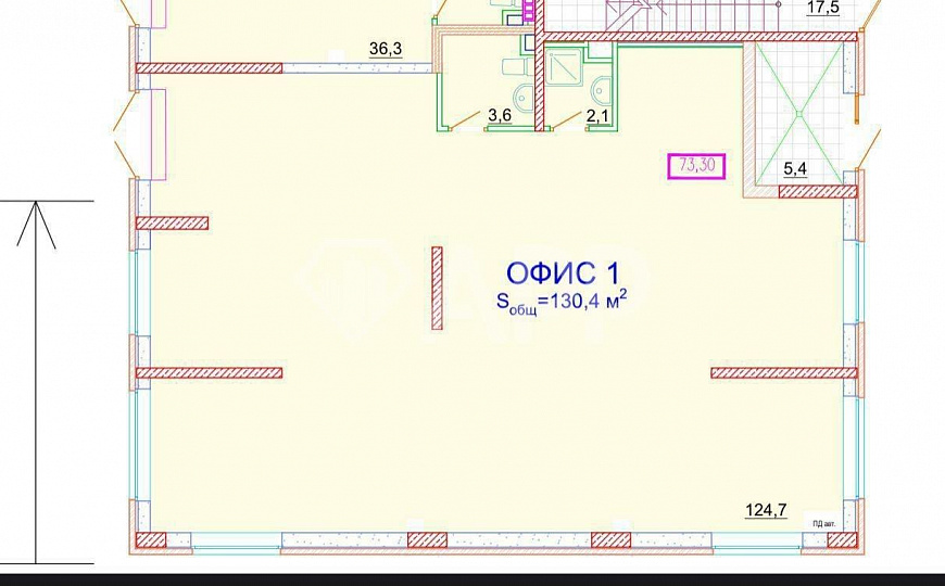 Продам помещение свободного назначения 130,2м2 фото