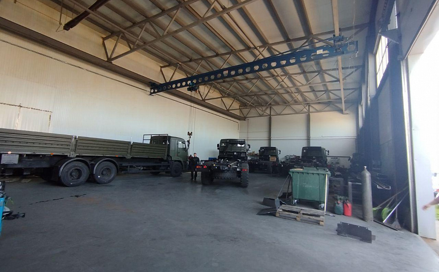 Сдается производство с кран-балкой, 659кв.м фото