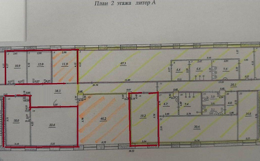 Помещение свободного назначения, 19,2 м² фото