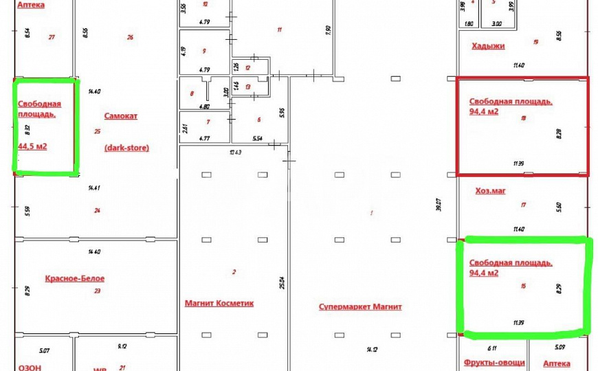 Сдаю помещение свободного назначения, 44,5 м² фото