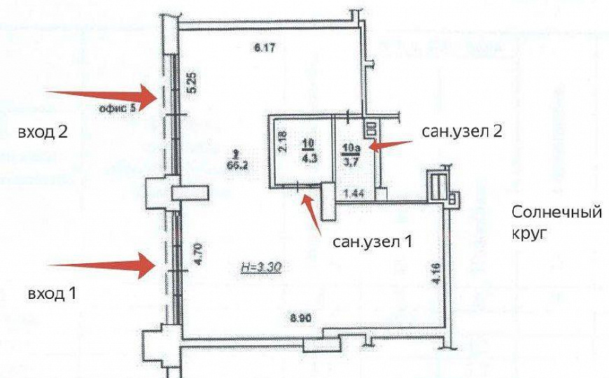 ЖК на 721 квартиру/Ленина/Помещение свободного назначения 74,2м2 фото