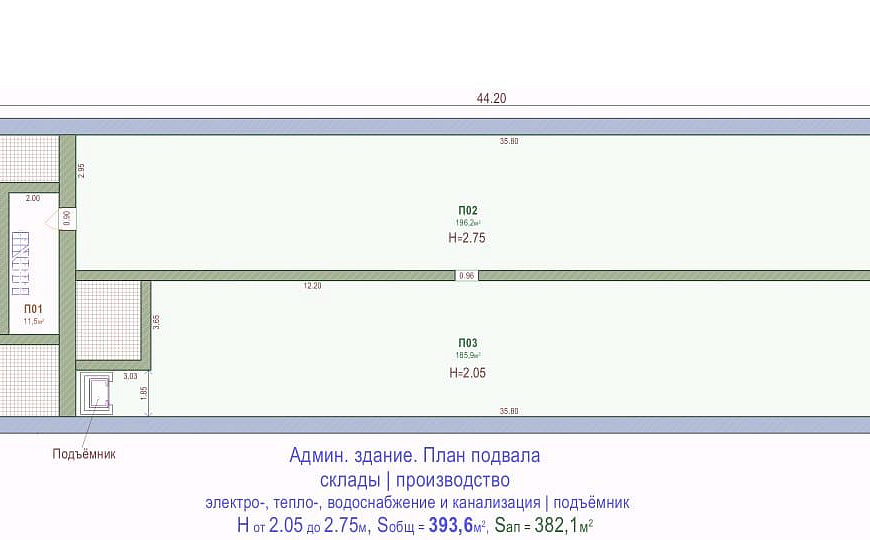 Сдается в аренду помещение свободного назначения, 393 м² фото