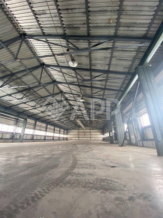 Холодный склад с кран балкой фото