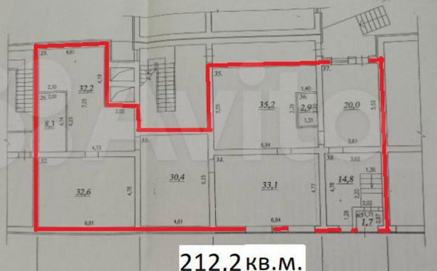  Помещение свободного назначения, 211,2 м² фото