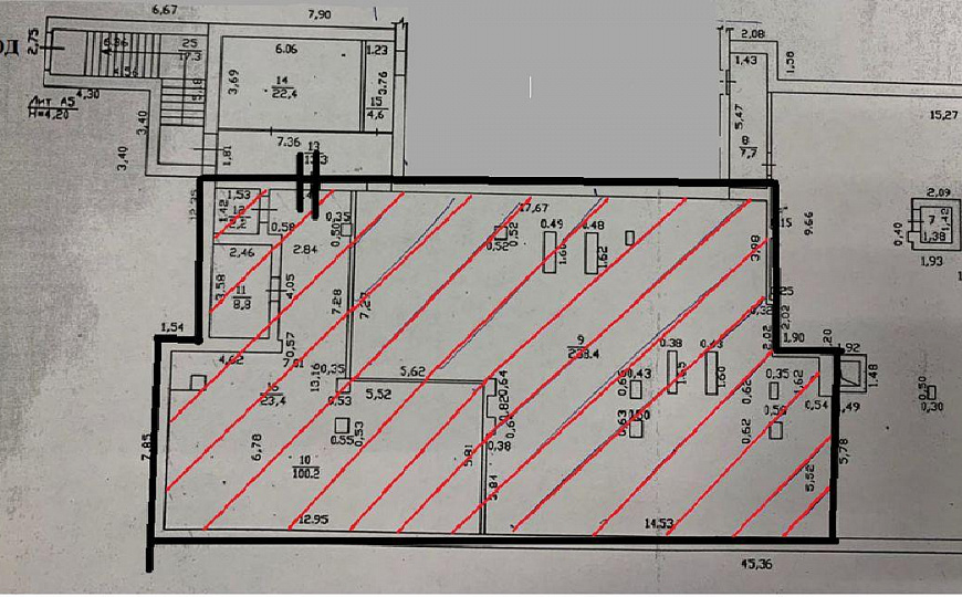 Помещение свободного назначения от 174 м² до 373 м²  фото