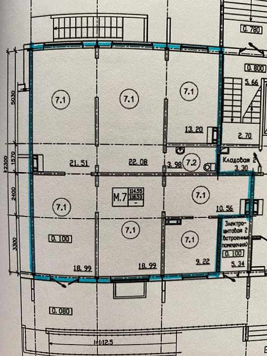 Сдам торговое помещение, 118,5 м²  фото