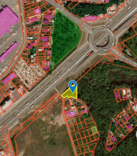 Продажа участка 27 соток на 1 линии Московского шоссе фото