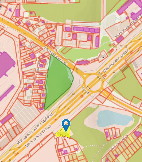 Продажа участка 27 соток на 1 линии Московского шоссе фото