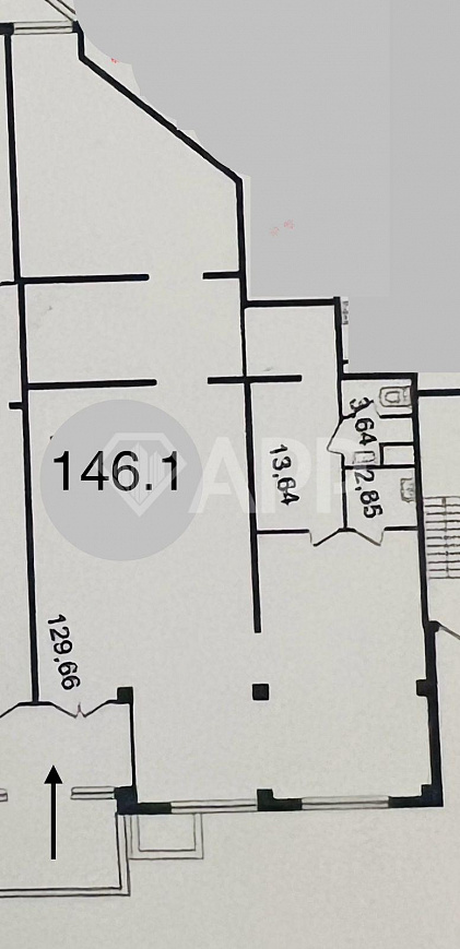 Сдаю 1 этаж 146 м² Центр города, ЖК "Аврора" фото