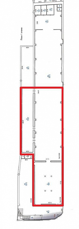 Сдам торговое помещение, 840 м² фото