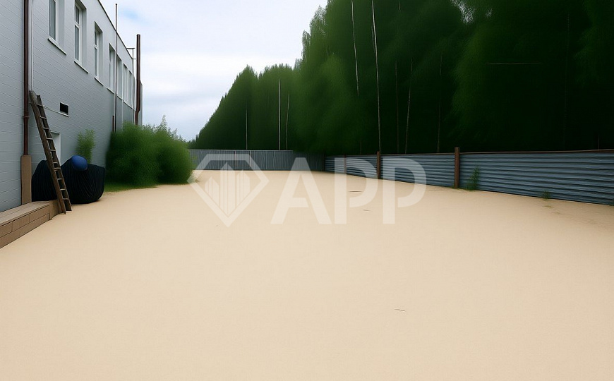 Сдается огражденный бетонированный участок - 650 кв.м. фото