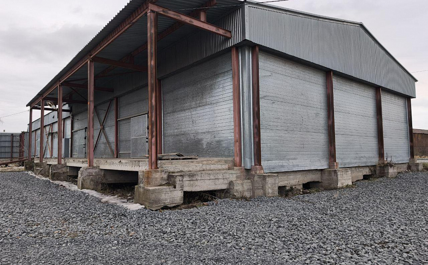 Холодный склад 950 м2 с пандусом фото