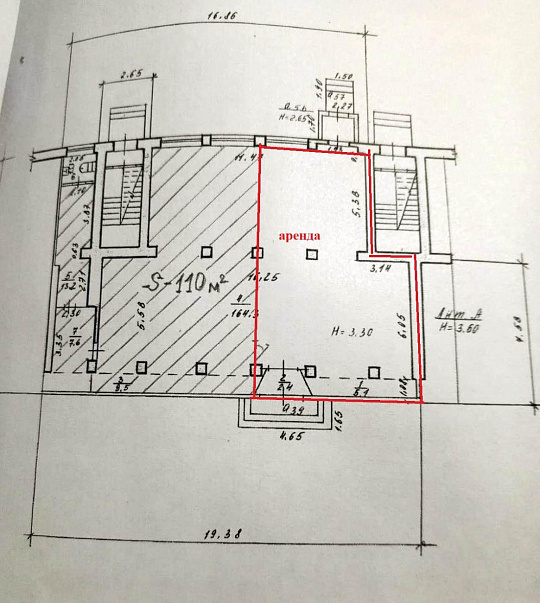 помещение с витринами, аптека, магазин, салон, 90 м² фото