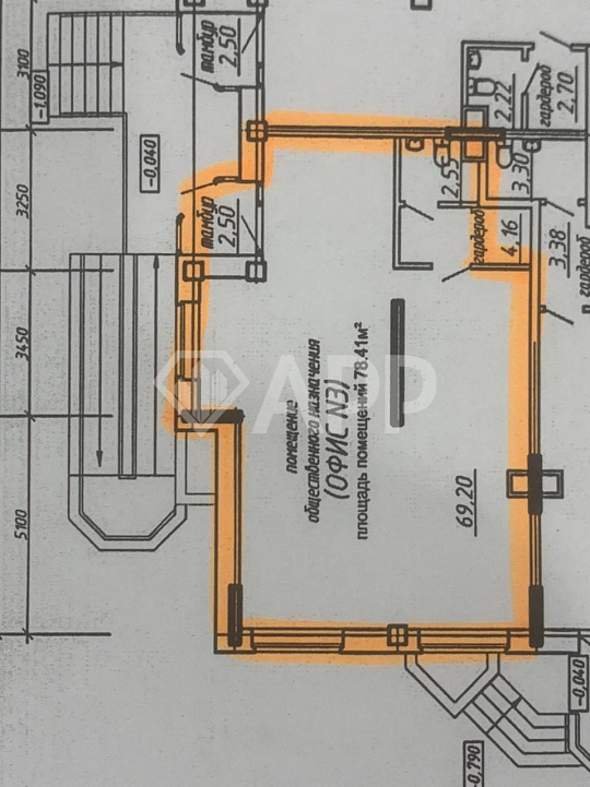 Продам помещение свободного назначения 77,8 м² Брянск.  фото
