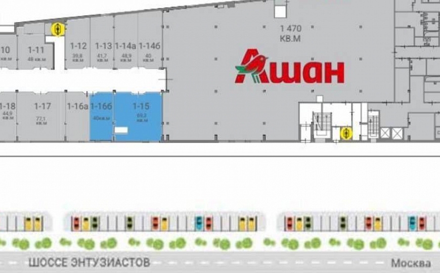 Помещение свободного назначения 69,3м2 фото