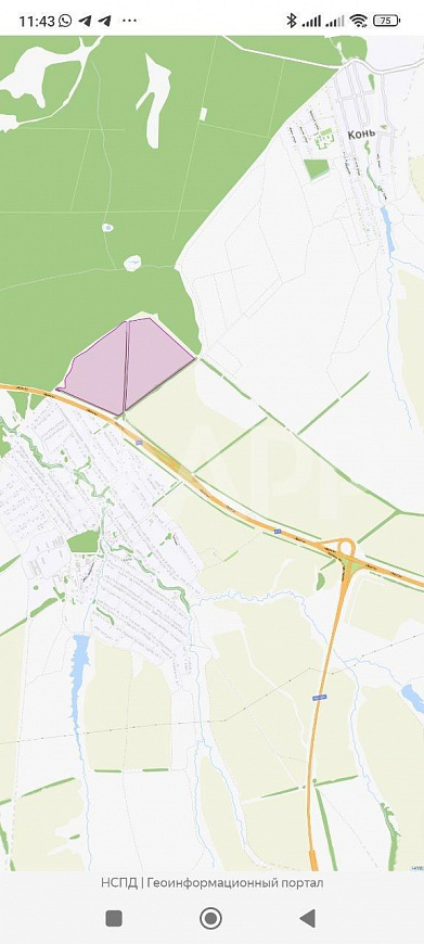 Земельный участок вдоль трассы угловой, с двух сторон асфальтированная дорога фото