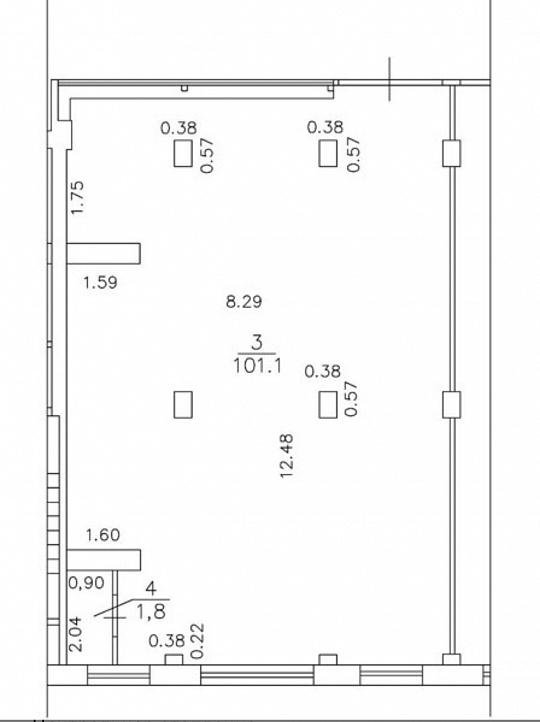 Помещение свободного назначения 212,1 м² фото