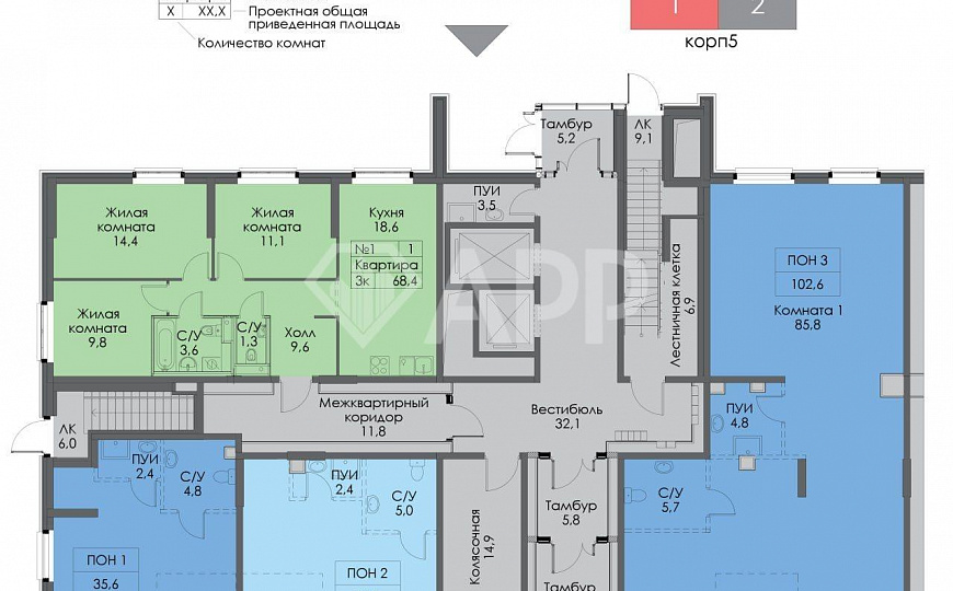 Аренда коммерческих помещений в ЖК Нокса Парк фото