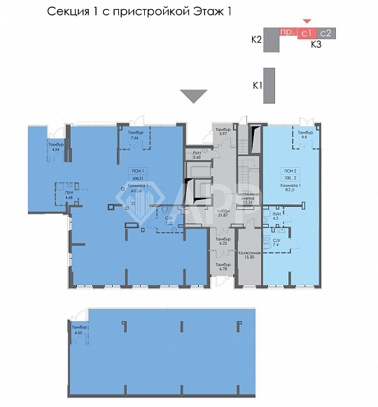 Продажа коммерческих помещений в ЖК Нокса Парк фото