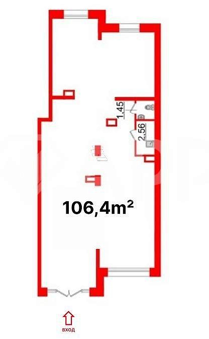 Сдам помещение свободного назначения, 106 м² фото
