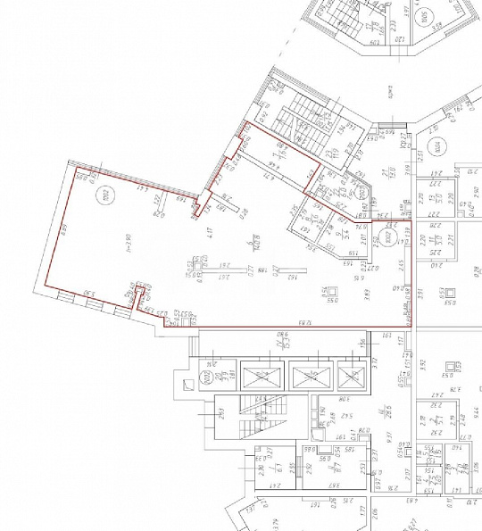 Сдам помещение в новом ЖК с НДС, 157,4кв.м. фото