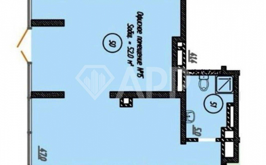 Продам торговое помещение, 52 м² фото