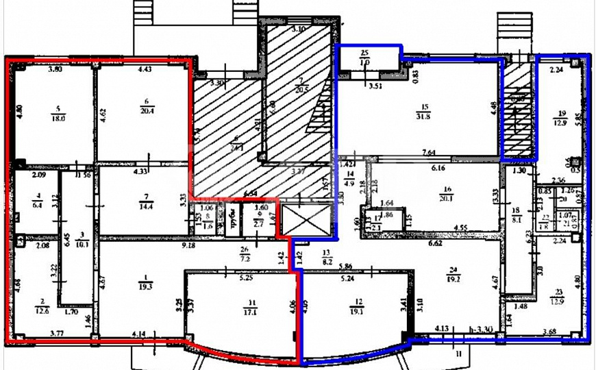 Сдаю офисное помещение с ремонтом центр, 296 м² фото