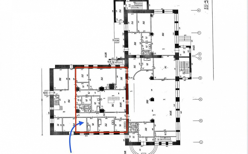 Аренда 220 м2 на 1 этаже ул.Белорусская фото
