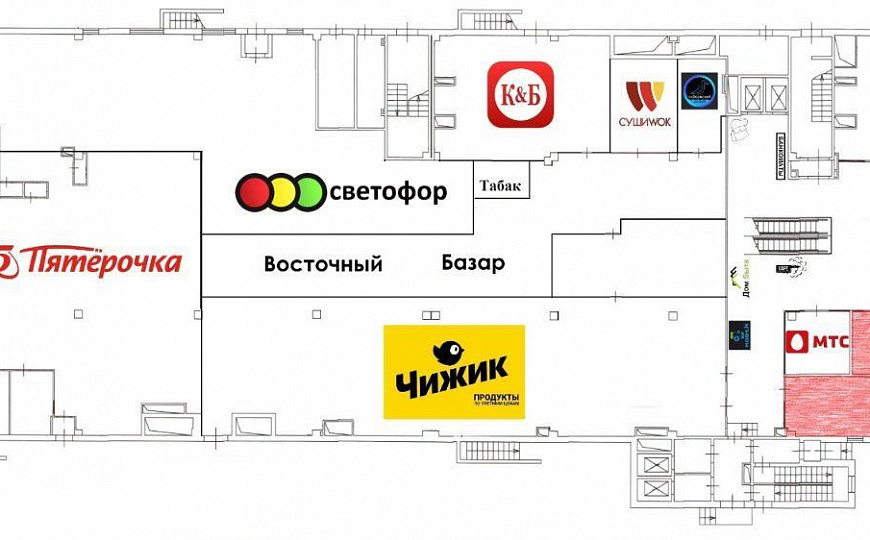 В ТЦ с отдельным входом и своим графиком фото