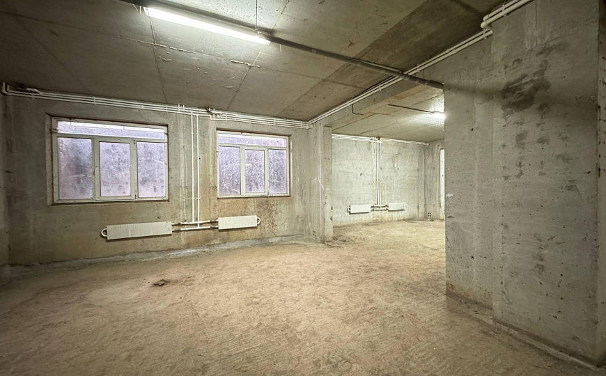 Цоколь с окнами 110м2 фото