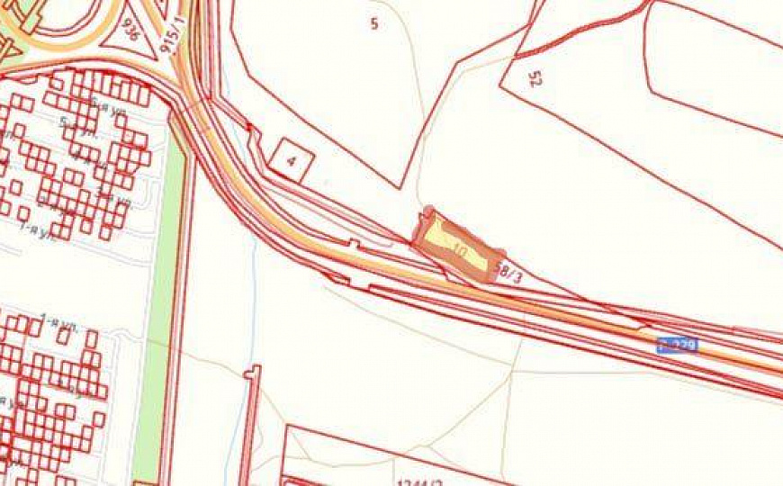 Участок промышленного назначения, 1 га фото