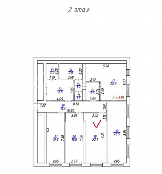 Аренда евроофисов 15, 22, 40 и 45 м² фото