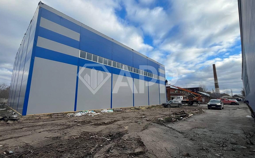 Здание под производство склад 930м² с ж/д веткой фото