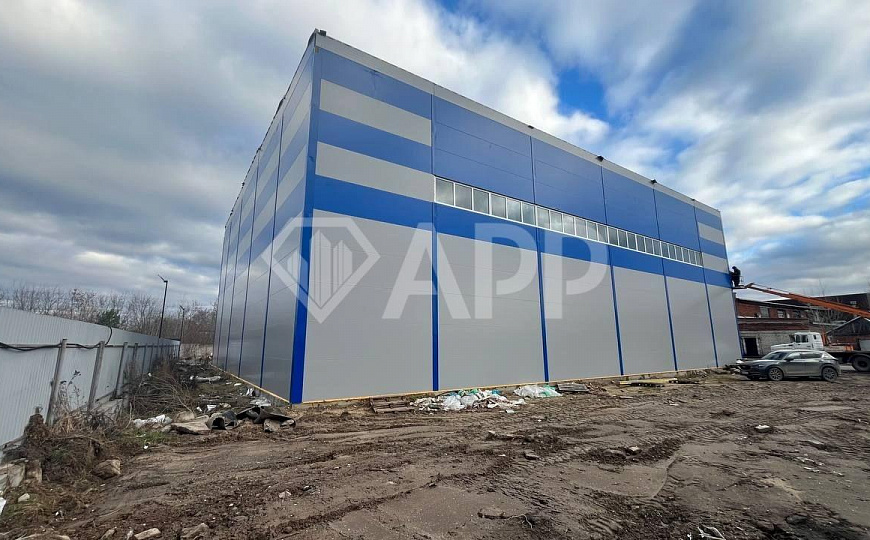 Здание под производство склад 930м² с ж/д веткой фото