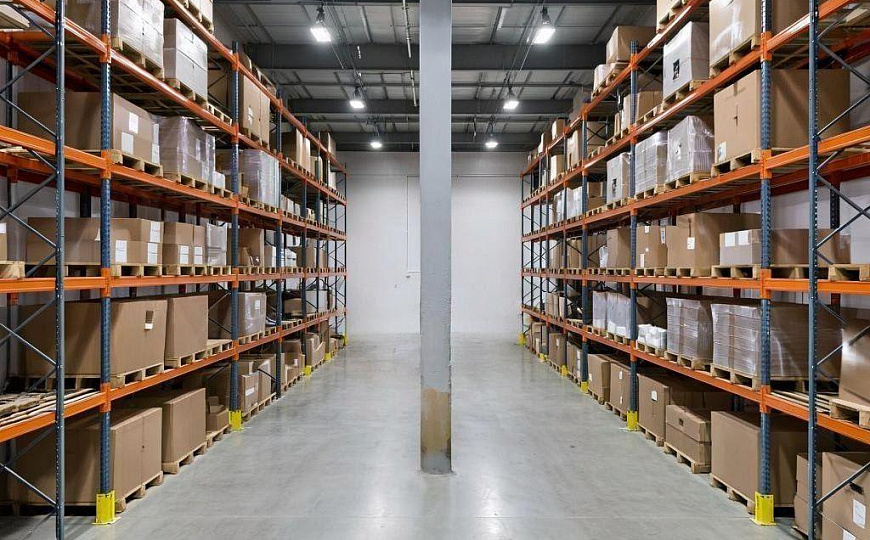 Новый склад с удобным подъездом, 1000 м2 фото