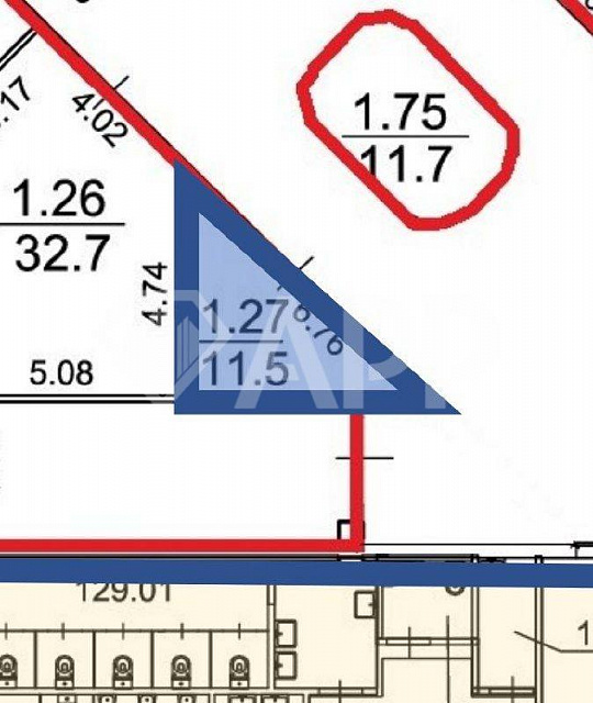 Торговое помещение на выходе из Ленты фото