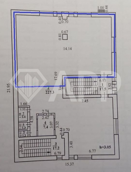 Зал 125 м2 на 2 этаже фото