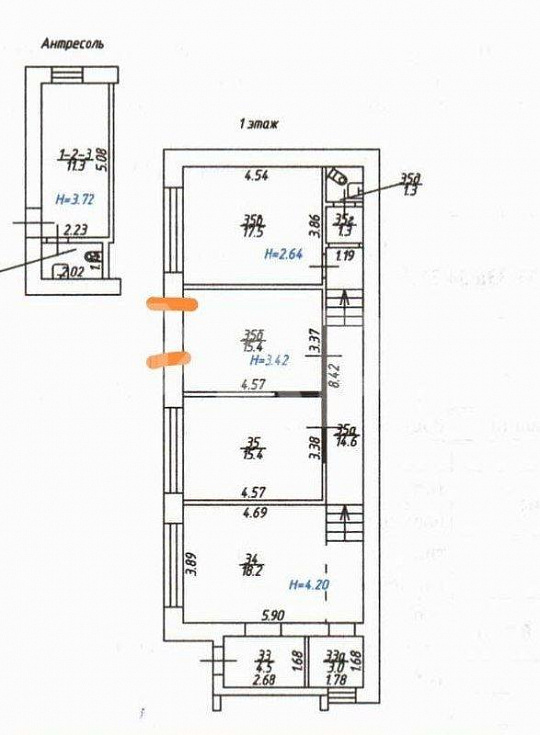 Офис /аренда /помещение /офисное /свободное/ 109м² фото
